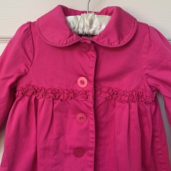 EUC Camilla Infant Jacket with ruffles and bows - Picture 2 of 5